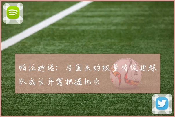 帕拉迪诺：与国米的较量将促进球队成长并需把握机会